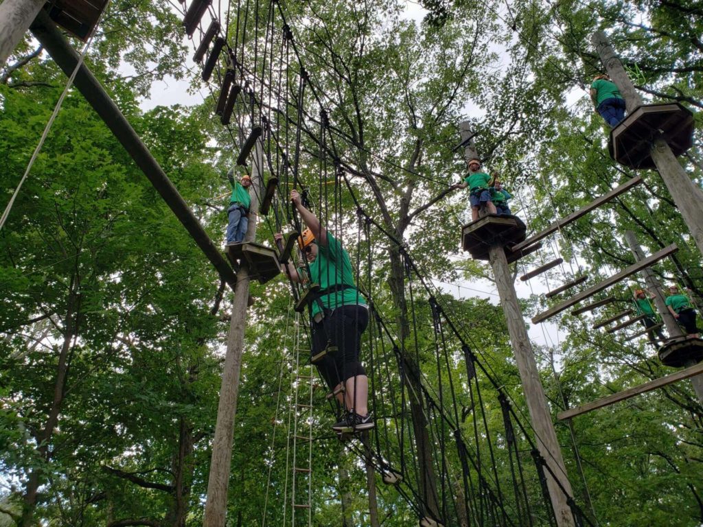 Sept 2019 Session Recap: High Ropes Course